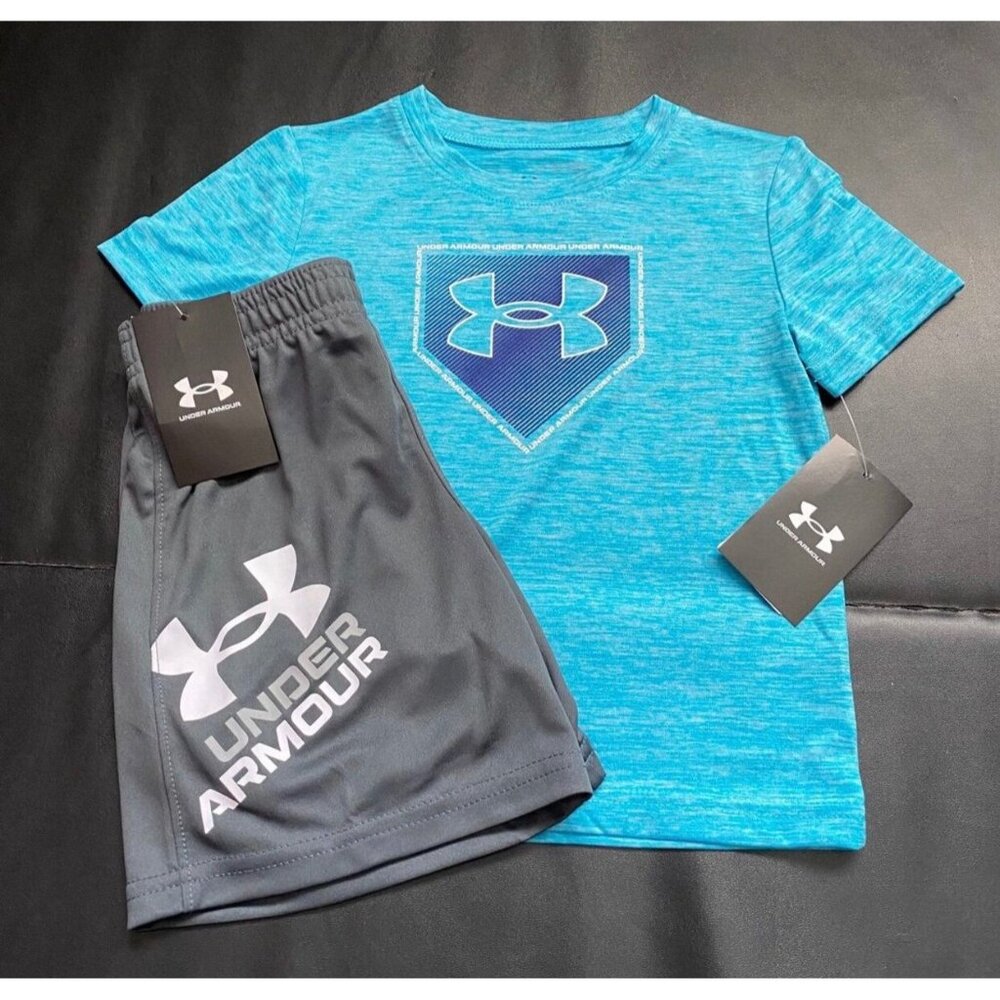 NWT Under Armour Athletic Set Boys Size 3T